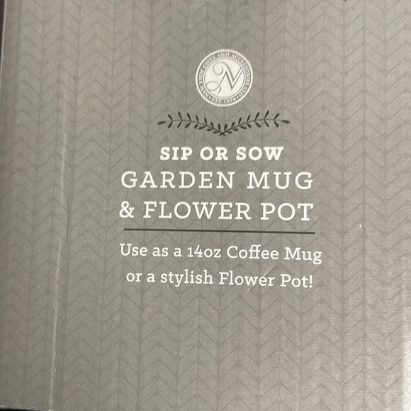 Sip or sow garden mug and flower pot - Picture 2 of 6